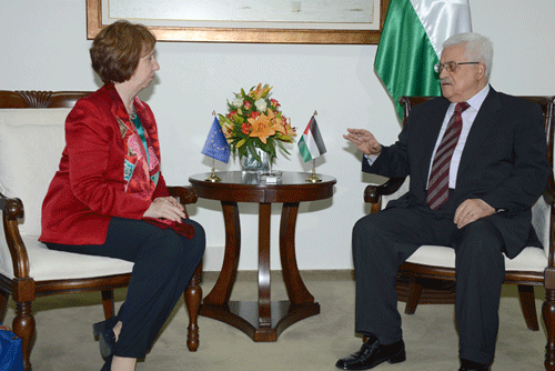 الرئيس يستقبل أشتون