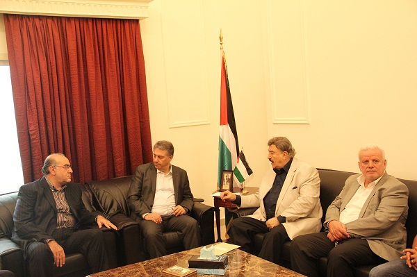 السفير دبور يستقبل وفدا مشتركا من المؤتمر الشعبي اللبناني والمرابطون