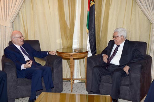 الرئيس يستقبل الوزير اللبناني السابق جان عبيد