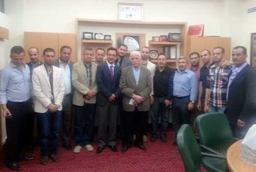 الأحمد يطلع وفدا أردنيا على الانتهاكات الإسرائيلية بحق شعبنا