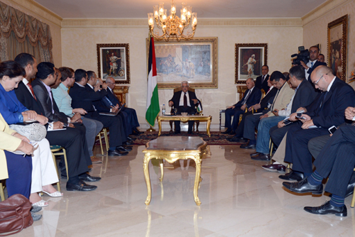 الرئيس خلال لقاء رؤساء التحرير: مصر ستبقى راعية المصالحة الوطنية