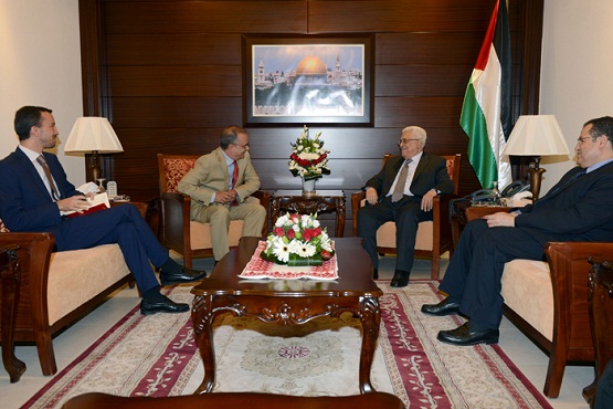 الرئيس يستقبل القنصل الإسباني العام