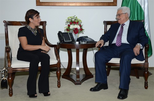 الرئيس يستقبل الفنانة العربية أصالة نصري