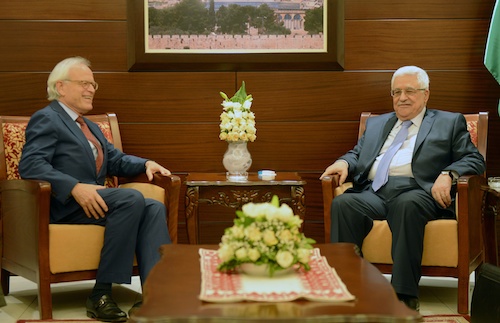 الرئيس يستقبل المبعوث الأمريكي الجديد لعملية السلام