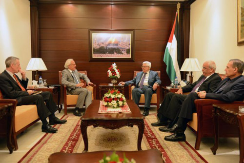 الرئيس يستقبل المبعوث الأميركي لعملية السلام مارتن انديك