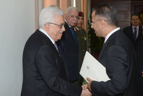 الرئيس يتقبل أوراق اعتماد سفير الأردن