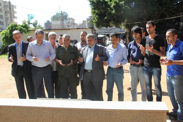 السفير دبور يشارك بتحضيرات الذكرى ال 31 لمجرزة صبرا وشاتيلا