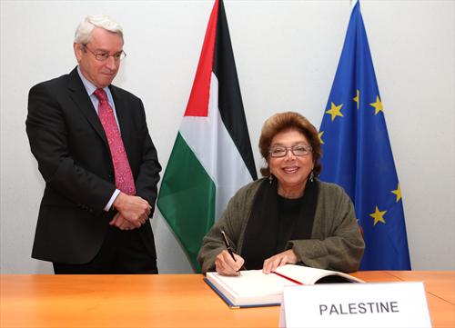 فلسطين توقع على الاتفاقية الأورومتوسطية الخاصة بقواعد المنشأ التفضيلية