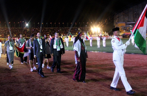 فلسطين تشارك بالافتتاح الرسمي لدورة
