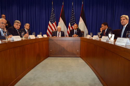 الرئيس يجتمع في نيويورك مع نظيره الأميركي