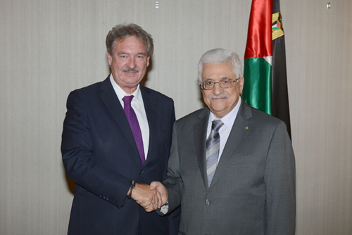 الرئيس يجتمع مع نائب رئيس الوزراء وزير خارجية لوكسمبورغ