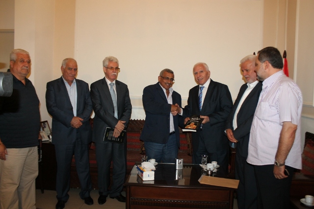 الاحمد يلتقي اسامه سعد