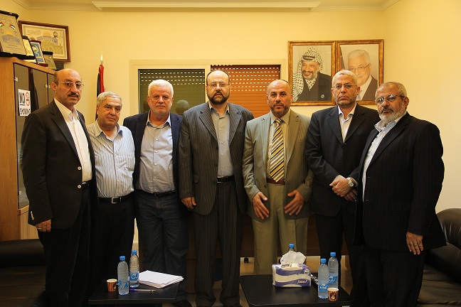 اجتماع  حركتي فتح وحماس في سفارة فلسطين