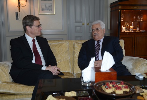 الرئيس يجتمع مع وزير الخارجية الألماني