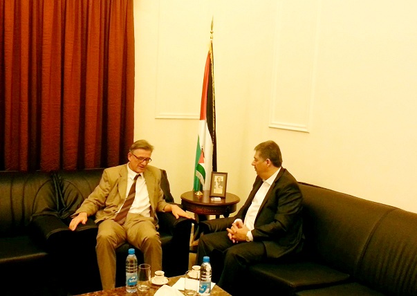 دبور يستقبل السفير الالماني في لبنان كلاجس