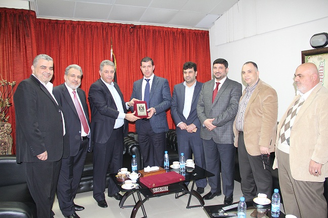 دبور يستقبل وفد رجال الاعمال اللبناني – الفلسطيني