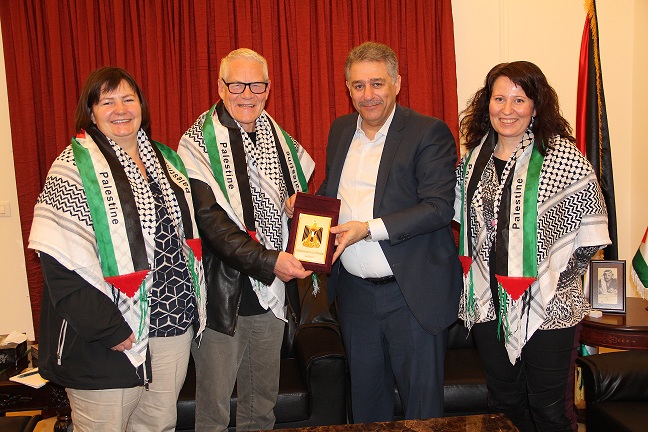 السفير دبور يستقبل وفد جمعية المساعدات النروجية