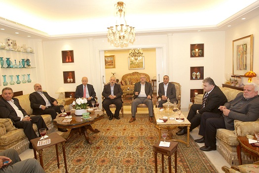 لقاء لبناني- فلسطيني مع الوزير السابق عبد الرحيم مراد
