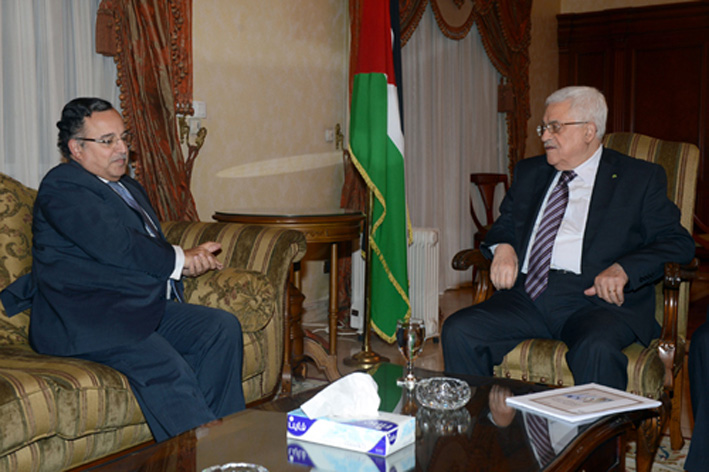 الرئيس يستقبل وزير الخارجية المصري