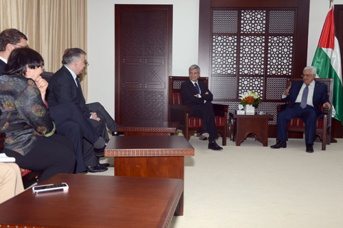 الرئيس يستقبل رئيس تحالف أحزاب اليسار والحرية والبيئة الإيطالي