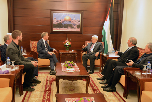 الرئيس يستقبل نائب رئيس اللجنة المالية والاقتصادية بالبرلمان النرويجي