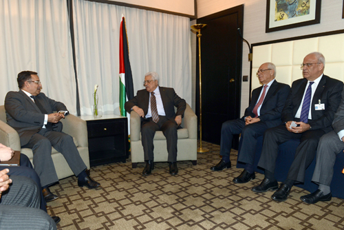 الرئيس يستقبل وزير الخارجية المصري