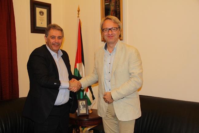 دبور يستقبل رئيس بعثة "اطباء بلا حدود" كوبنز