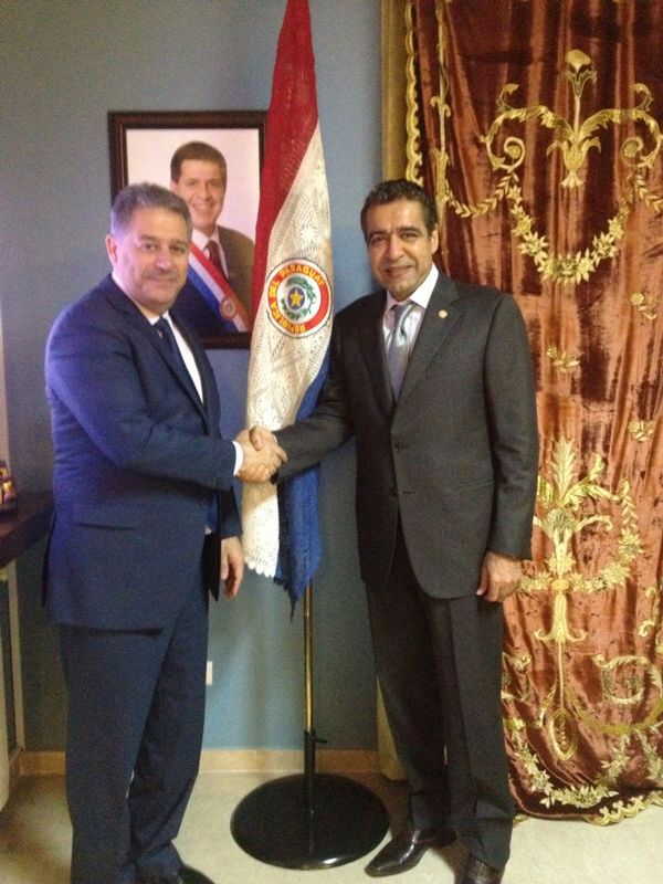 دبور زار سفير جمهورية الباراغواي ضيا