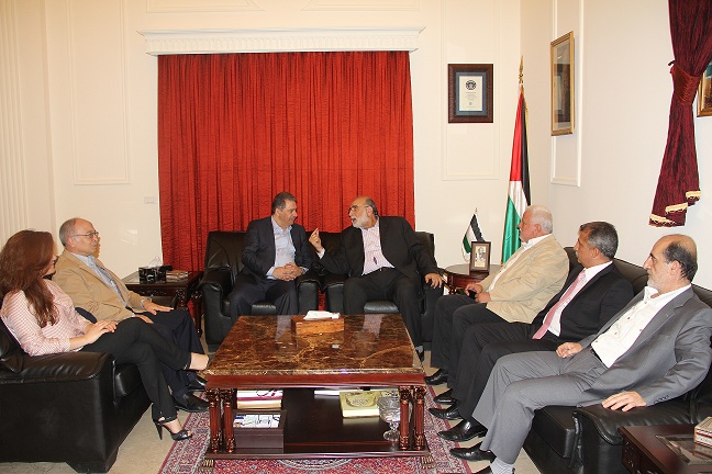 السفير دبور يستقبل وفد قيادة المرابطون