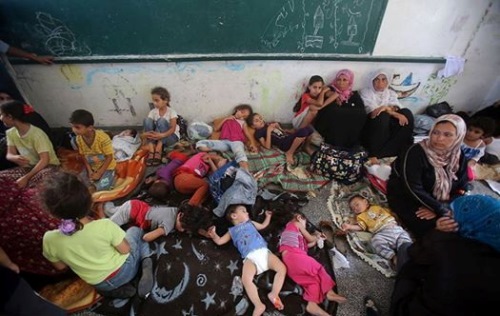 غزة.. عندما تصبح مدارس 