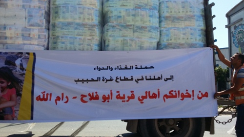 قرية أبو فلاح.. عنوان لإغاثة غزة