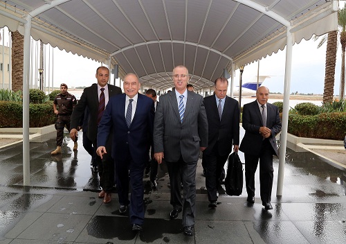 رئيس وزراء فلسطين وصل الى بيروت
