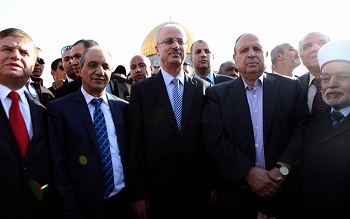 الحمد الله خلال زيارة لـ