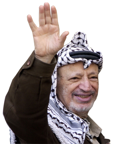 يجول الأرض على درب ياسر عرفات