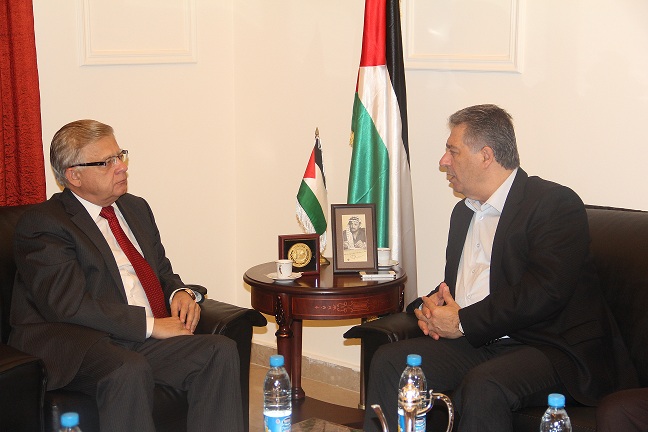 دبور يستقبل سفير جمهورية روسيا الاتحادية في لبنان زاسيبكين