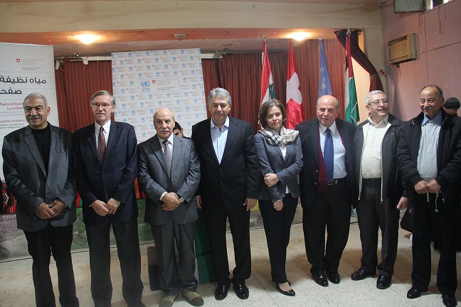 افتتاح مشروع تحلية المياه في مخيم برج البراجنة