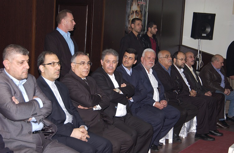 سفارة دولة فلسطين ومنظمة التحرير الفلسطينية وحركة فتح  يتقبلون التعازي بالشهيد" زياد ابو عين"