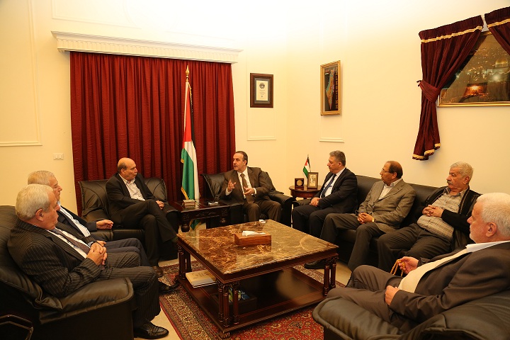 دبور يلتقي د. شكر ووفد من "حزب البعث الاشتراكي"