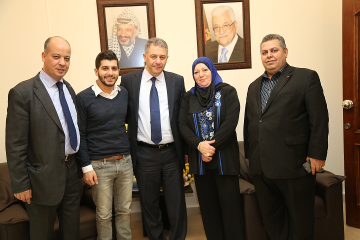 دبور يستقبل النجم خلايلي وعائلته