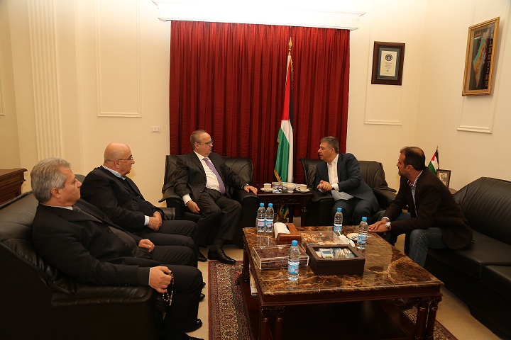 دبور يستقبل رئيس حزب التوحيد العربي وهاب