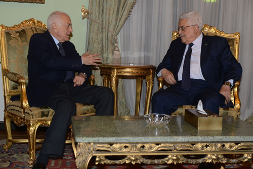 الرئيس يستقبل أمين عام الجامعة العربية