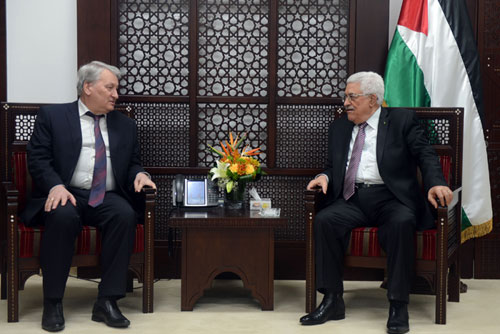 الرئيس يستقبل وفد المعهد الروسي للأبحاث الاستراتيجية