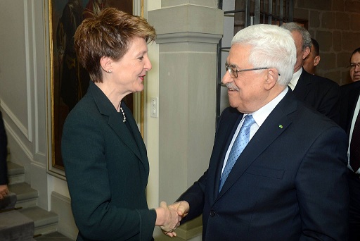 الرئيس يجتمع مع رئيسة الكونفدرالية السويسرية