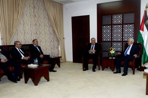 الرئيس يستقبل رئيس بلدية الناصرة