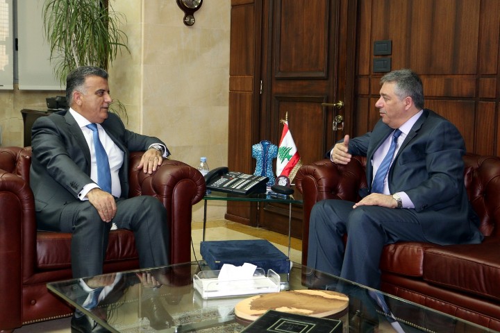 دبور يلتقي اللواء عباس ابراهيم