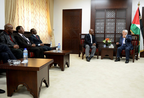 الرئيس يستقبل رئيس منظمة