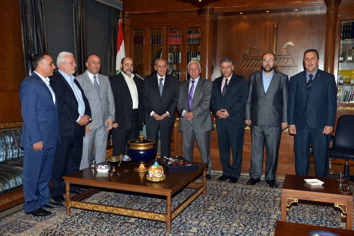 الرئيس بري يرعى لقاء بين فتح وحماس