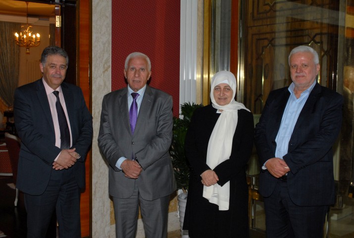 عزام الأحمد التقى الحريري بحضور دبور وابو العردات