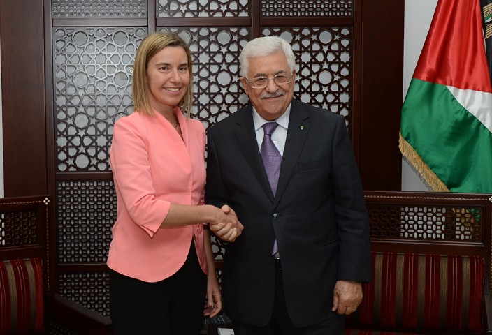 الرئيس يستقبل موغريني