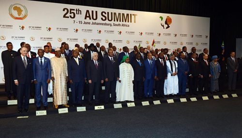 في قمة الاتحاد الإفريقي: الرئيس يدعو لمناصرة الموقف الفلسطيني لإنهاء الاحتلال